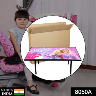 8050A Wooden Small Barbie Laptop Table for Online Study and Children 